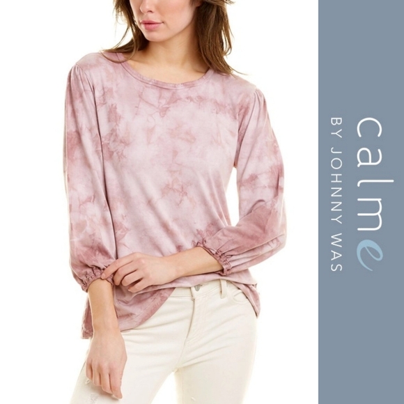 Johnny Was Calme Tie Dye Top - Picture 8 of 8
